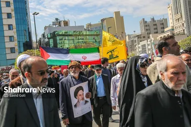 گزارش تصویری | راهپیمایی روز جهانی قدس در مشهد