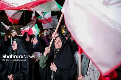 گزارش تصویری | حضور پرشور مشهدی‌ها در بیست و چهارمین شب اجتماعات خودجوش مردمی