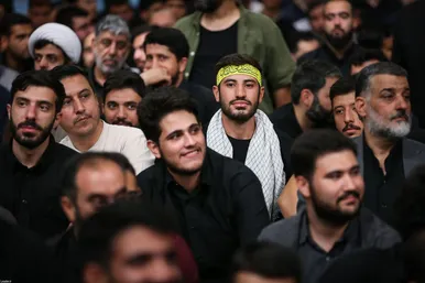 گزارش تصویری | مراسم بزرگداشت شهدای جنگ تحمیلی اخیر با حضور رهبر انقلاب اسلامی