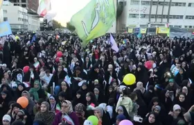 ویدئو | عید بیعت مشهدی&zwnj;ها در عرصه میدان شهدا (۱۱ شهریور ۱۴۰۴)