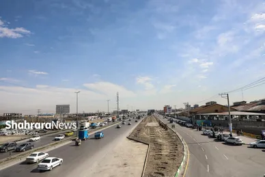 گزارش تصویری | آیین بهره‌برداری از پل بتنی زرکش و فاز اول کندرو بزرگراه پیامبراعظم(ص) مشهد