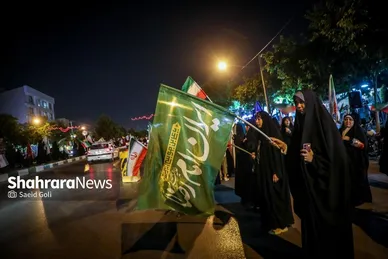 گزارش تصویری | نودمین شب حضور مردم مشهد در خیابان (۸ خرداد ۱۴۰۵)