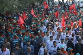 شهردار مشهد مقدس: بیش از ۱۰۰۰ نفر از نیرو&zwnj;های خدوم شهرداری مشهد افتخار حضور در اربعین را دارند + فیلم