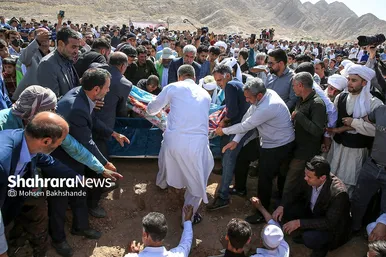 تشییع و تدفین پیکر عثمان محمدپرست در خواف