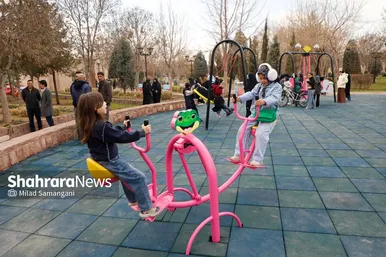 گزارش تصویری | افتتاح بوستان بانوان «شهربانو ادیب»
