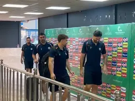 ویدئو | ورود کاروان ذوب&zwnj;آهن به ورزشگاه شهر قدس برای تقابل با پرسپولیس (۱۶ شهریور ۱۴۰۵)