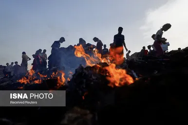 عکس‌هایی از بمباران اردوگاه آوارگان در رفح توسط رژیم صهیونیستی
