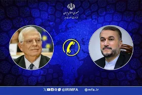 تماس تلفنی امیرعبداللهیان و بورل | تاکید وزیر خارجه و نماینده اتحادیه اروپا بر ضرورت توقف فوری جنگ در غزه