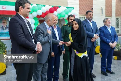 گزارش تصویری | مراسم آغازین سال تحصیلی در دبیرستان دخترانه ذبیح الله هوشیار