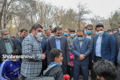 بهره برداری و رونمایی از فضای تفریحی ورزشی و ناوگان اتوبوسرانی ویژه افراد دارای معلولیت