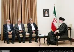 زیاد النَخاله، دبیرکل جهاد اسلامی فلسطین با رهبر انقلاب دیدار کرد + تصاویر