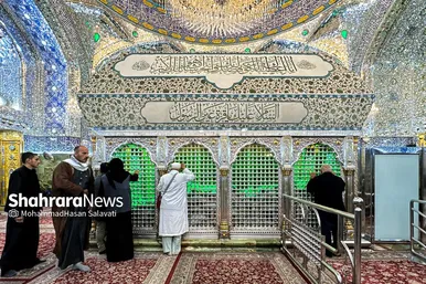 گزارش تصویری | حال‌وهوای حرم مطهر حضرت امیرالمومنین (ع) در آستانه سالروز ولادت ایشان و روز پدر