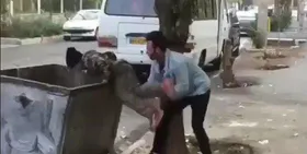 فرد اهانت کننده به کودک زباله&zwnj;گرد در استان البرز بازداشت شد + ویدیو