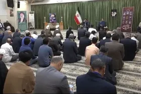 فیلم | گرامیداشت شهدای خدمت به&zwnj;مناسبت عید قربان در دفتر امام&zwnj;جمعه مشهد