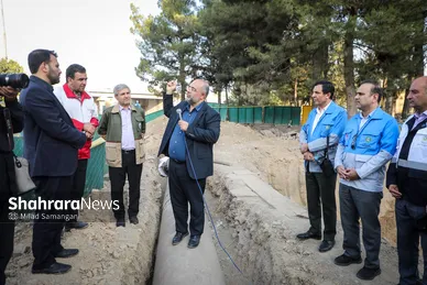 گزارش تصویری | بازدید مدیران استانی، ستاد بحران استان و مدیران شهرداری از مسیل‌ها و ارتفاعات جنوبی مشهد