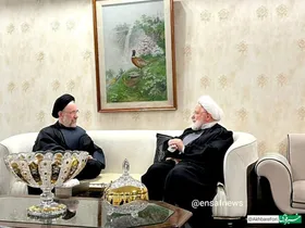 ویدئو| دیدار خاتمی و کروبی پس از رفع حصر مهدی کروبی