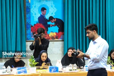 گزارش تصویری | نشست خبری مدیرکل آموزش و پرورش خراسان رضوی