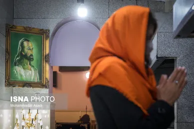مراسم آغاز سال ۲۰۲۲ میلادی در تهران