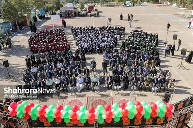 «زنگ مهر»؛ آیین بازگشایی مدارس مشهد در سال تحصیلی ۱۴۰۳