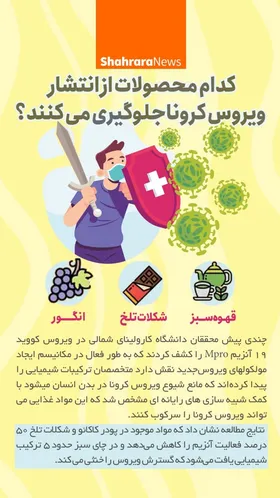 اینفوگرافی | کدام محصولات از انتشار ویروس کرونا جلوگیری می&zwnj;کنند؟