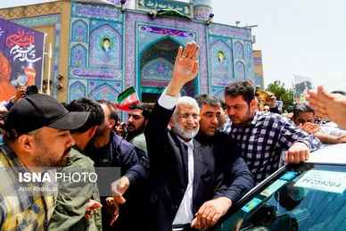 عکس‌هایی از پزشکیان و جلیلی پای صندوق رای در مرحله دوم انتخابات