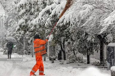 ایران زیباست | بارش برف در رشت