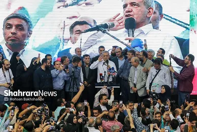 عکس‌هایی از سفر انتخاباتی «مسعود پزشکیان» به مشهد