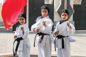 گفتگو با  دختران کاراته&zwnj;کار شهرک شهید رجایی | مثلث &laquo;مائده&raquo;&zwnj;ها