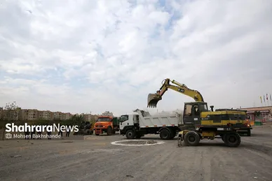 گزارش تصویری | مراسم آغاز عملیات اجرایی احداث بوستان موضوعی کودک و سلامت مشهد