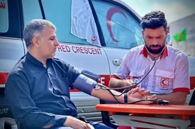 خدمات&zwnj;رسانی هلال احمر به ۴ میلیون و ۴۰۰ هزار زائر اربعین (۲۵ مرداد ۱۴۰۴)