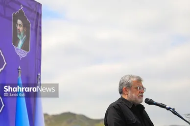 گزارش تصویری |بهره‌برداری از اتصال بزرگراه شهید سلیمانی به بلوار نماز، ۸۱ دستگاه ون و احداث مسیل اقبال