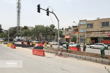 آماده سازی معابر برای بازگشایی اراضی منتهی به‌پادگان ارتش در مشهد