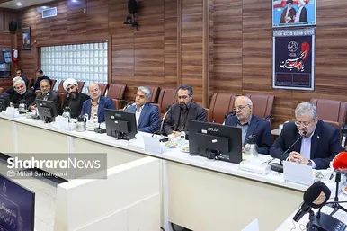 گزارش تصویری | دیدار محمدرضا قلندر شریف ،شهردار مشهد با حجت الاسلام زرندی رئیس کل دادگستری استان خراسان رضوی
