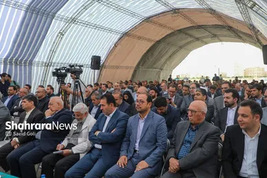 گزارش تصویری | آغاز عملیات اجرایی بزرگراه سیدالشهدا و بازدید از تصفیه‌خانه پرکندآباد با حضور استاندار خراسان رضوی