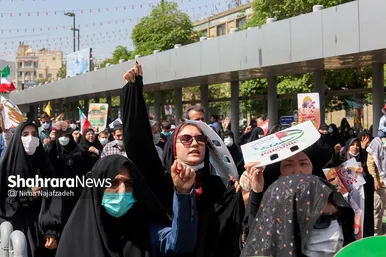 راهپیمایی روز جهانی قدس در مشهد