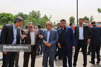 گزارش تصویری | واگذاری ۱۶ دستگاه ماشین‌آلات خدماتی شهری به شهرداری‌های خراسان رضوی