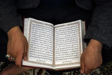 آیین معنوی اعتکاف در حرم امام رضا (ع)