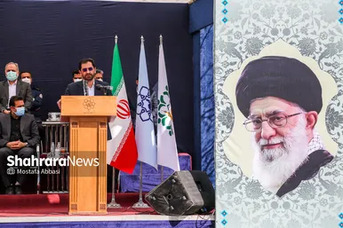رژه عملیاتی نیرو‌های آتش نشانی مشهد به مناسبت هفته آتش نشانی