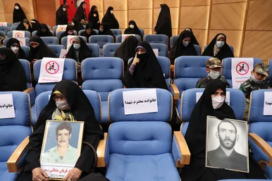 مراسم گرامیداشت شهید حجت‌الاسلام «سیدرضا کامیاب» با حضور رئیس مجلس شورای اسلامی