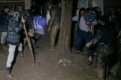 منازل سیل‌زده محله سیدی مشهد
