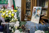مراسم بزرگداشت شهید مدافع امنیت «فرج‌الله شوشتری» در مشهد برگزار شد+ فیلم