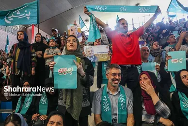 عکس‌هایی از سفر انتخاباتی «مسعود پزشکیان» به مشهد