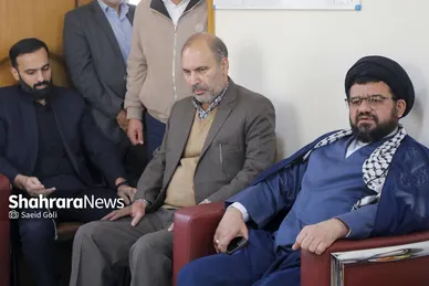 گزارش تصویری | بازدید شهردار مشهد مقدس از ستاد سازمان بسیج شهرداری مشهد (۵ آذر ۱۴۰۳)