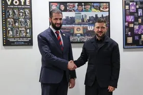 زلنسکی با جولانی در دمشق دیدار کرد