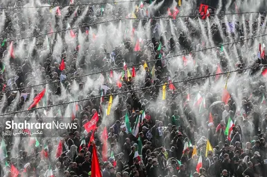 گزارش تصویری | کز سنگ ناله خیزد روز وداع یاران