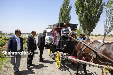 گزارش تصویری | جشن گل‌های محمدی روستای فرخد خراسان رضوی