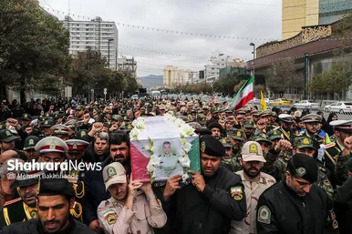 گزارش تصویری | مراسم تشییع پیکر «شهید خموشی» از شهدای حادثه تروریستی تفتان