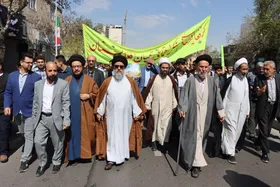 حضور پر شور مهاجرین افغانستانی در راهپیمایی روز قدس مشهد