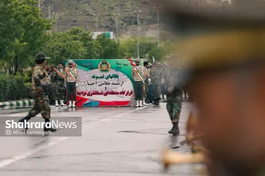 گزارش تصویری | مراسم رژه روز ارتش در مشهد (۲۹ فروردین ۱۴۰۴)