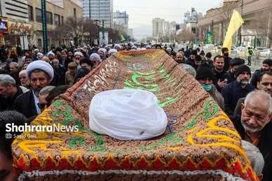 گزارش تصویری | آیین تشییع پیکر آیت‌الله «محمدهادی عبدخدایی»